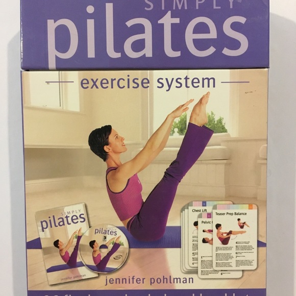 “Simply Pilates” Exercise Ststem with DVD & Cards - Picture 1 of 4